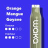 WAKA KICK - 700 bouffées / 20mg/ml / Orange Mangue Goyave